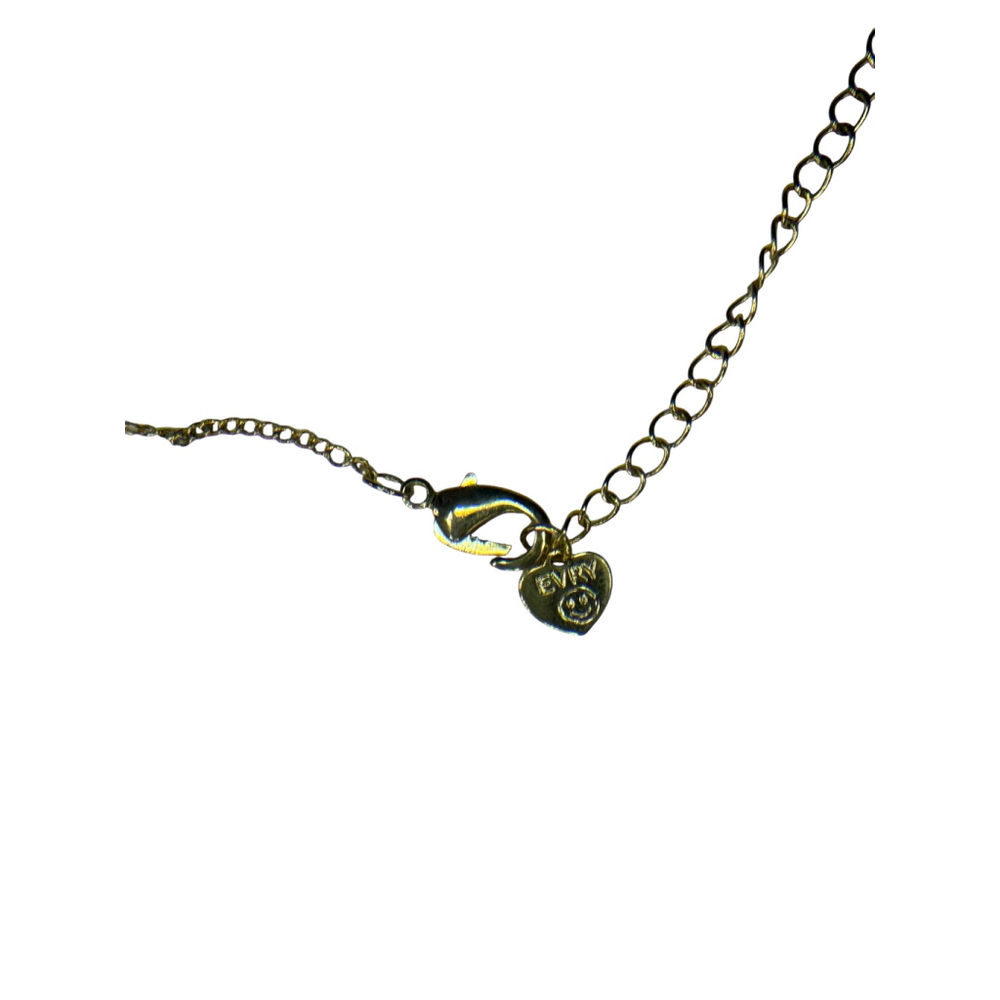 EVRY Gold Tone & White Pearl Station Necklace One Size - Picture 2 of 3